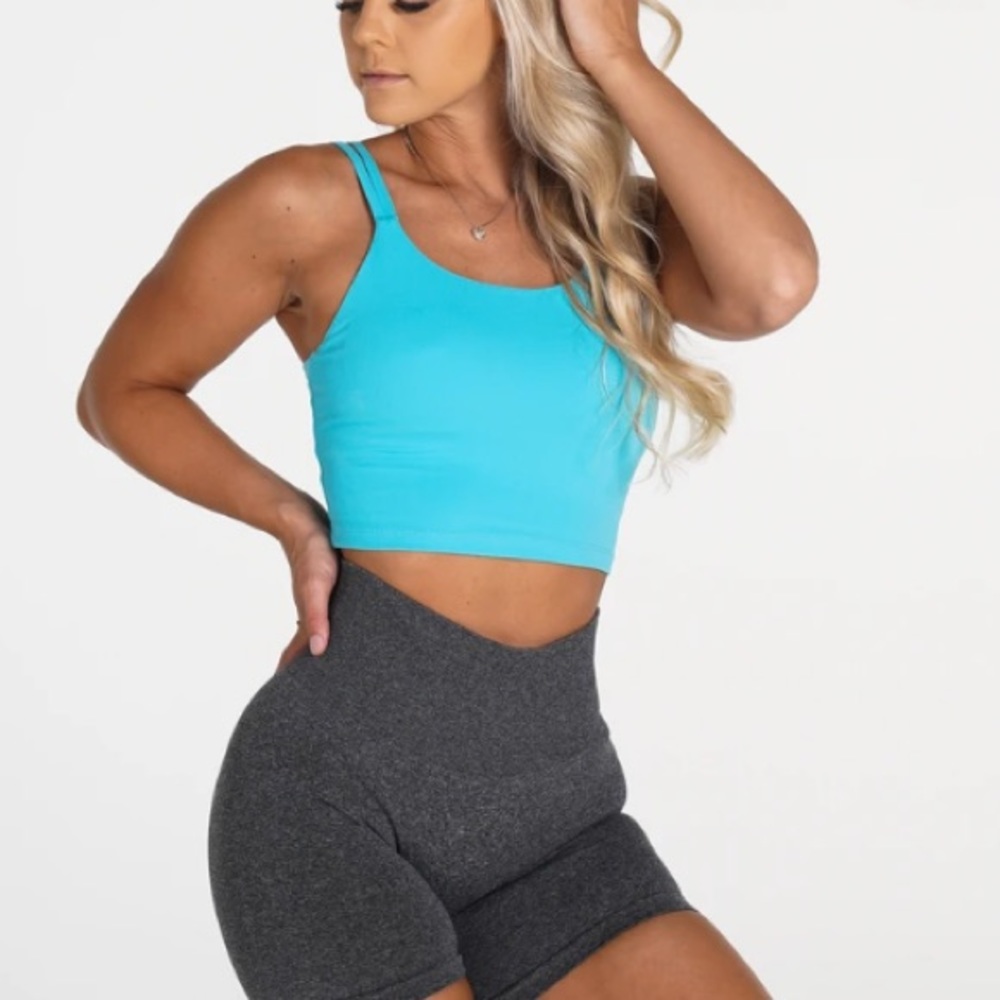 Aqua poise bra top